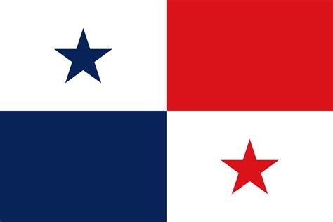 Printable Panama Flag